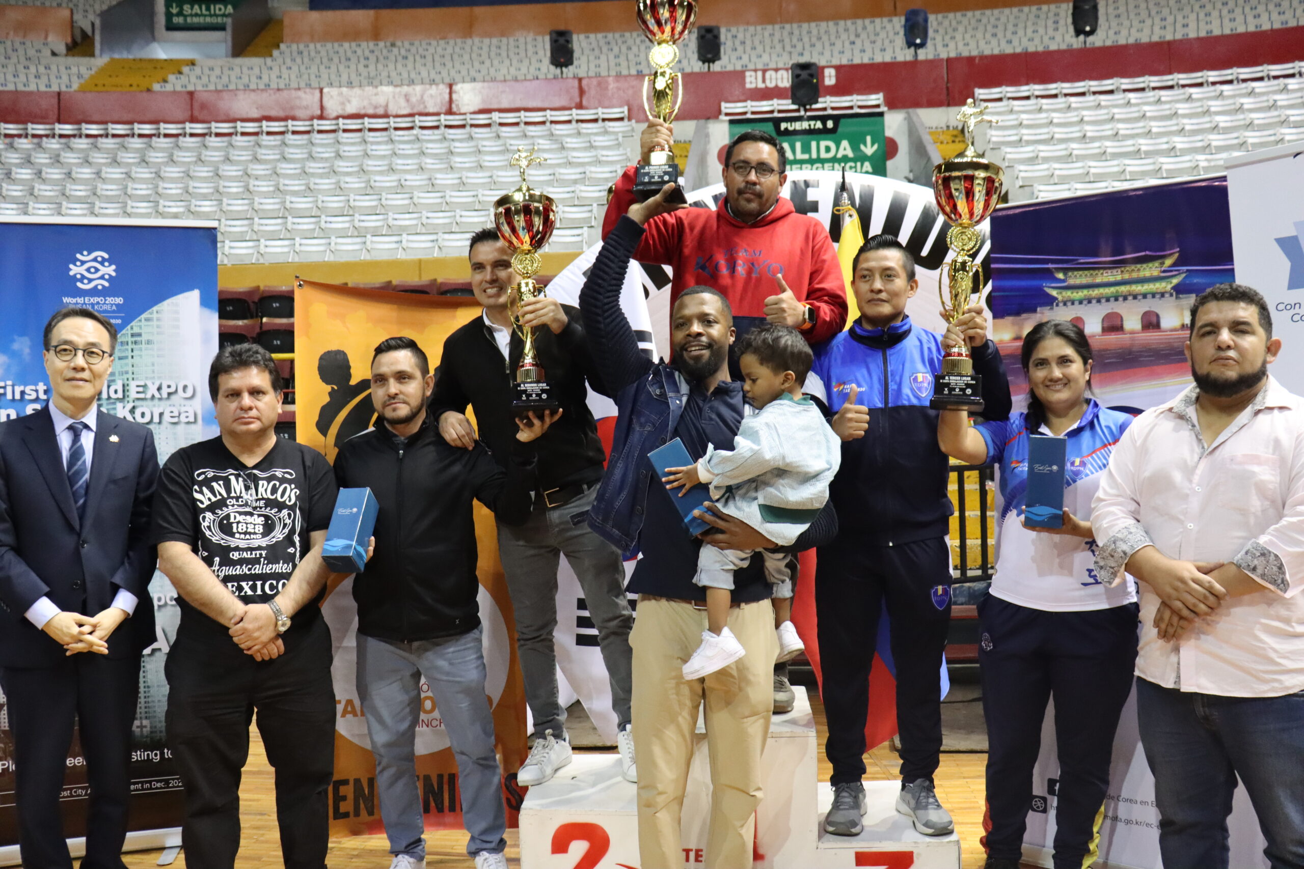 Pichincha obtuvo el primer lugar de la Copa Embajador de Corea de Taekwondo 2023