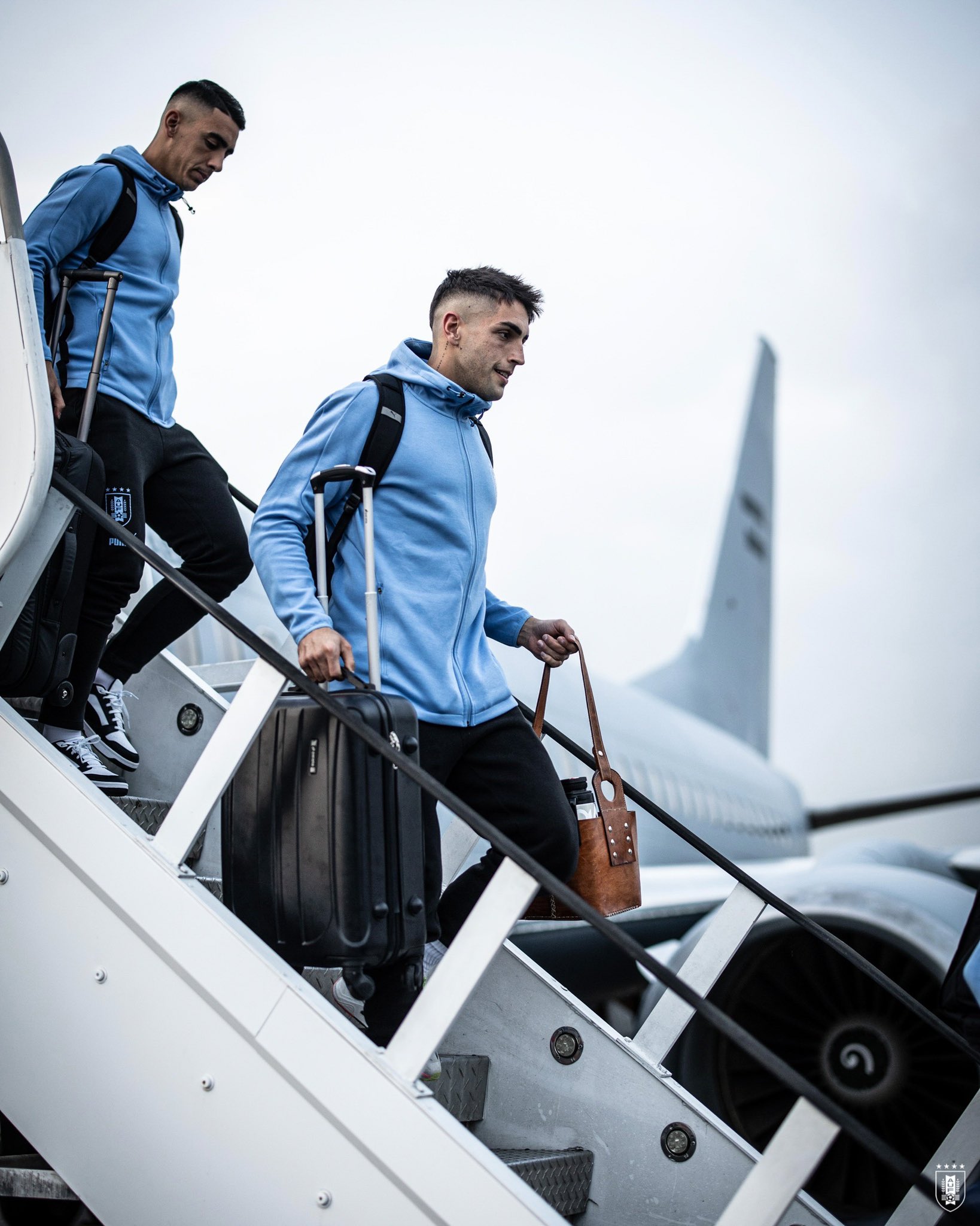 Uruguay arribó a Ecuador para su compromiso contra La Tri