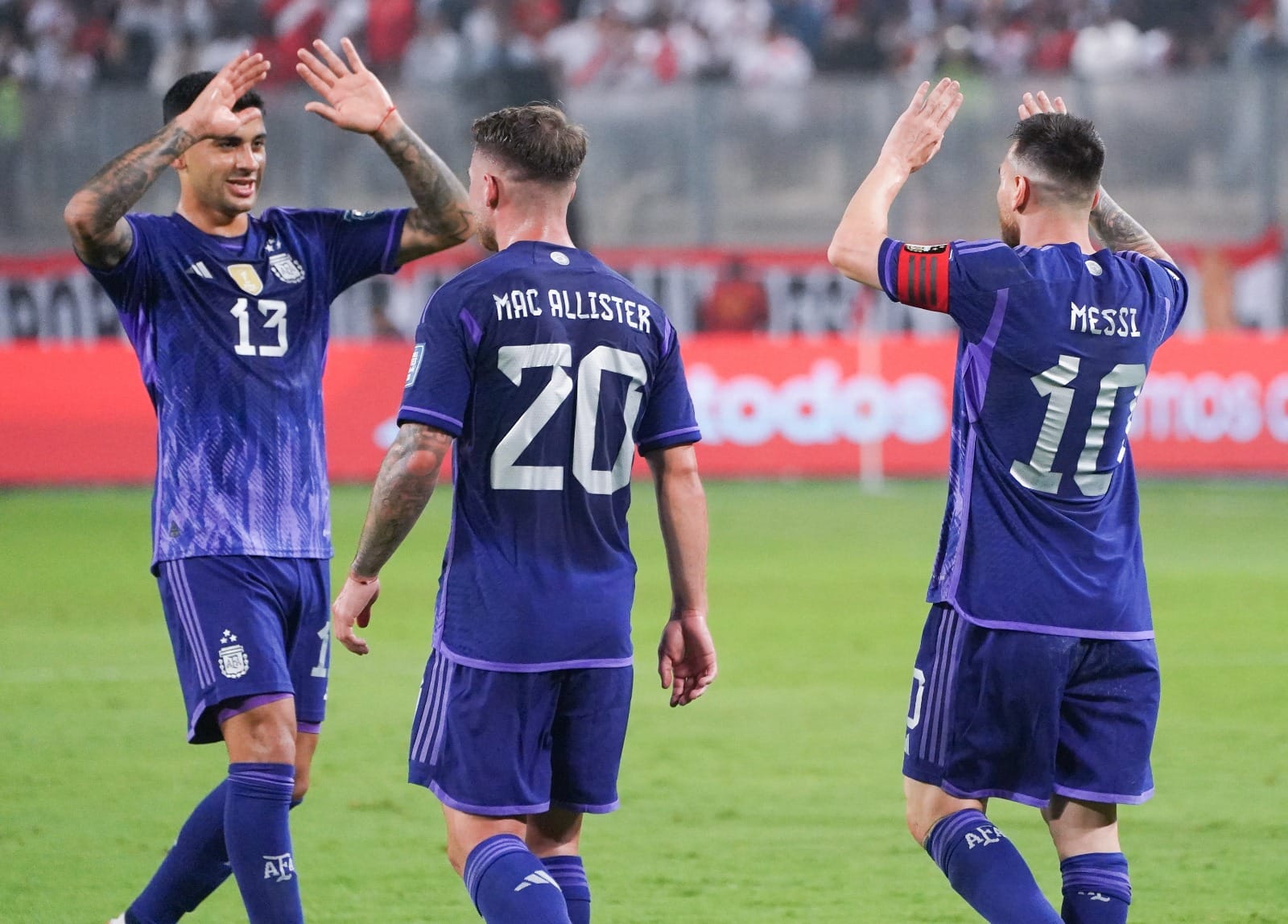 Una Gran Argentina y Messi Vencen a Perú
