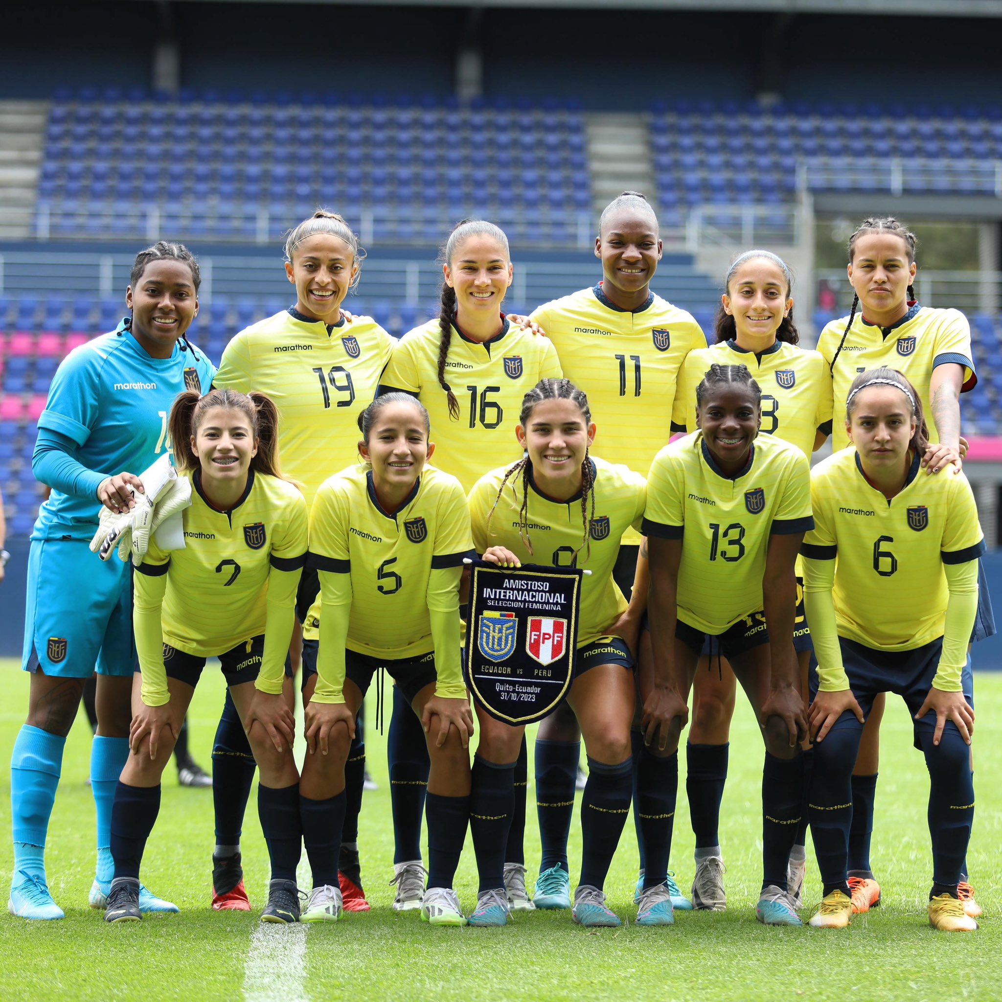 La Selección Femenina de Ecuador derrotó a Perú en el cierre de la Fecha FIFA