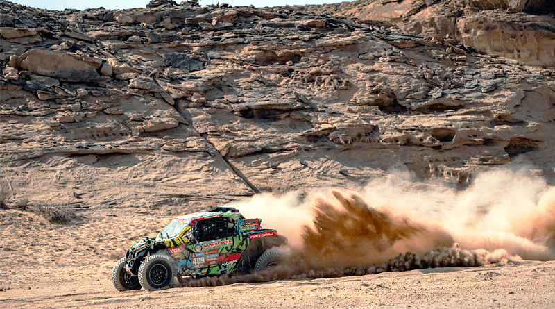 Jornada dura para los ecuatorianos en la octava etapa del Rally Dakar