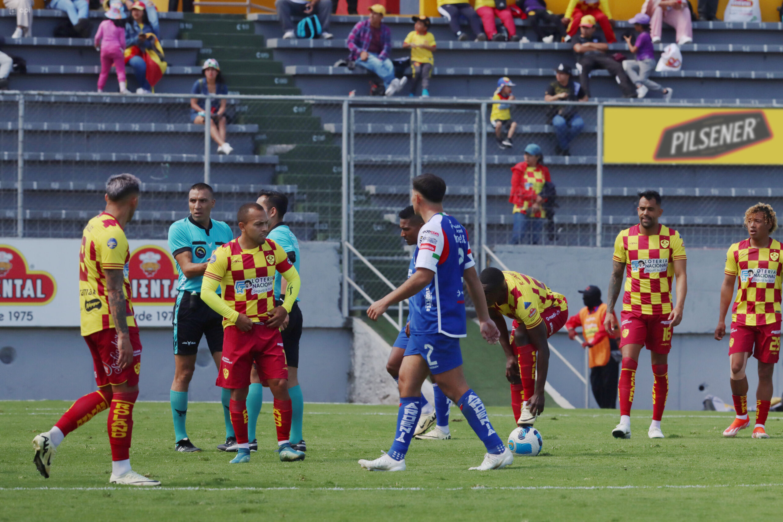 Imbabura empató en los minutos adicionales y cerró la Fase 1 repartiendo unidades con Aucas