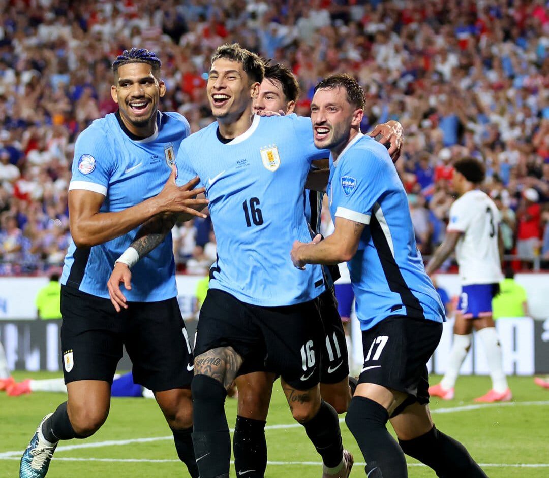 Uruguay sella su pase a cuartos con triunfo sobre USA