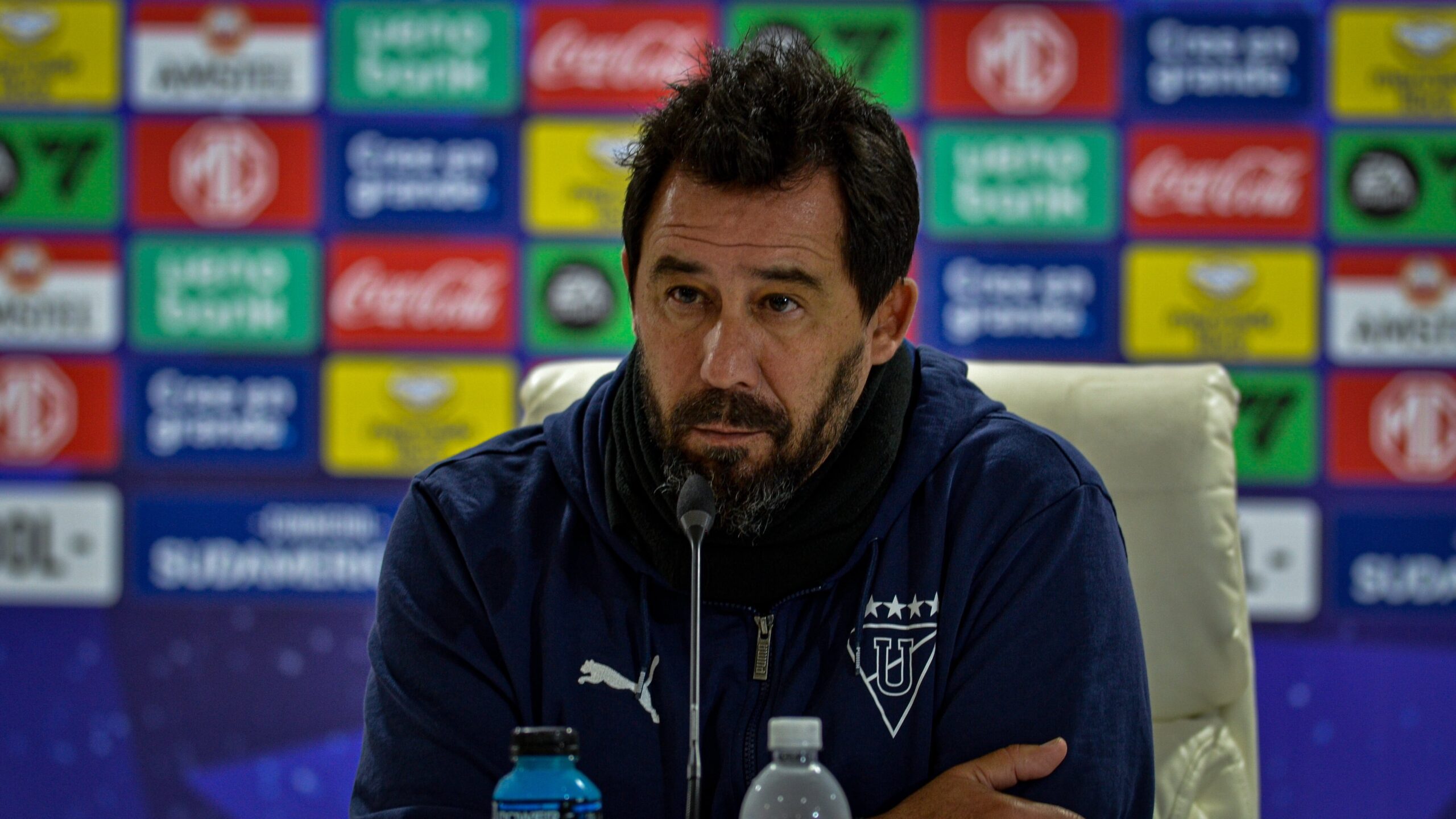 Pablo Sánchez: “Estoy contento y tranquilo con el rendimiento de los muchachos”