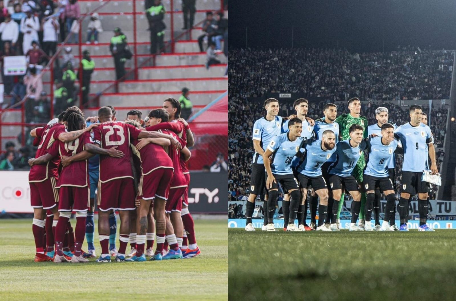 Venezuela y Uruguay se miden en un cotejo sin margen de error