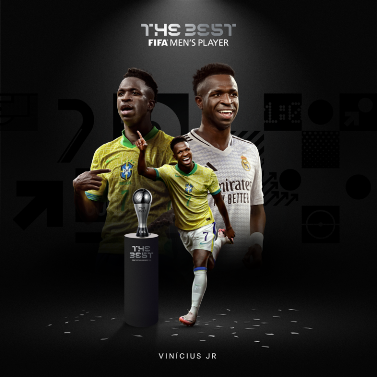 Vinícius Júnior es el gran ganador de los premios The Best 2024 La