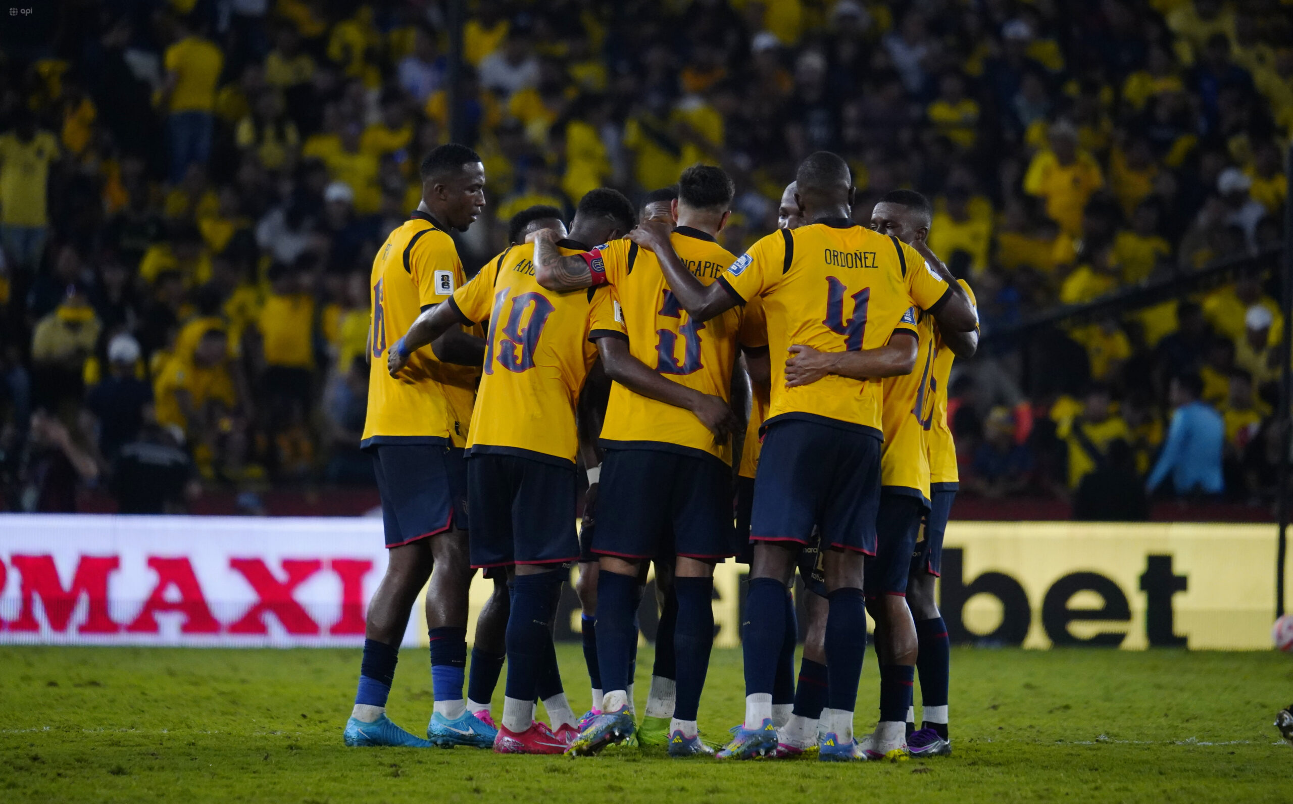 Sebastián Beccacece: “Quiero felicitar a este grupo de jugadores por su valentía y coraje. Representan a todo el Ecuador”