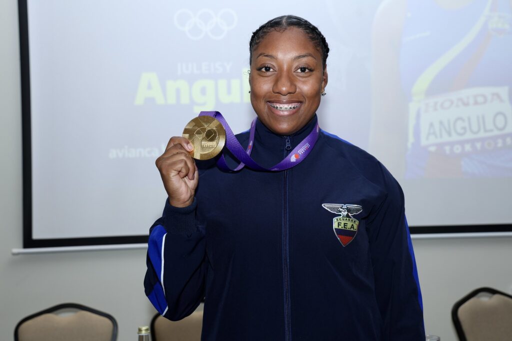 Juleisy Angulo: “Obtuve una medalla de oro para mi país, es un logro histórico”