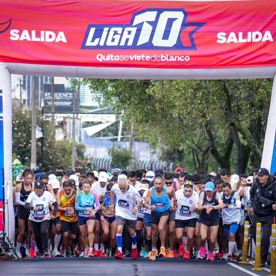 La Liga 10K 2025 reunió a miles de aficionados en las calles de la capital