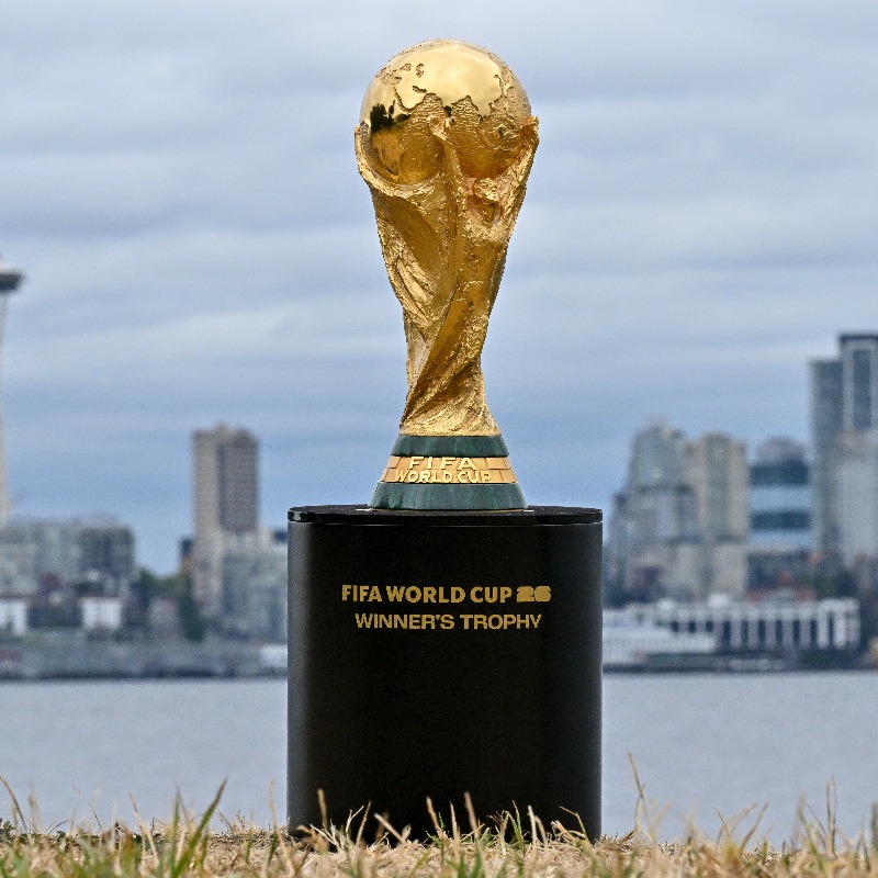 El icónico trofeo de la Copa Mundial visitará Ecuador el próximo año