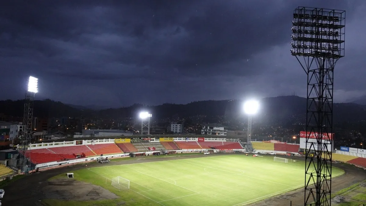 Estadio Alejandro Serrano Aguilar habilitado para el partido de Copa Sudamericana