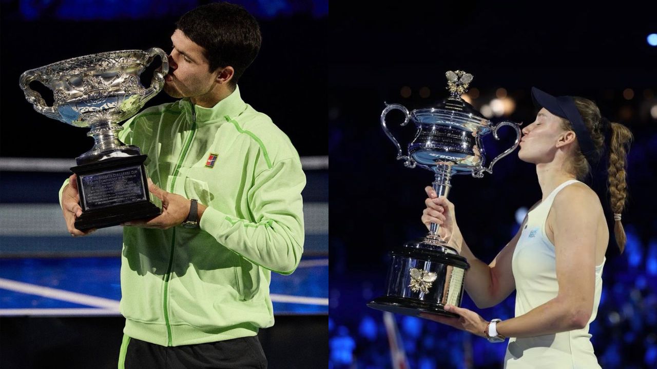 Alcaraz y Rybakina conquistan el Australian Open 2026