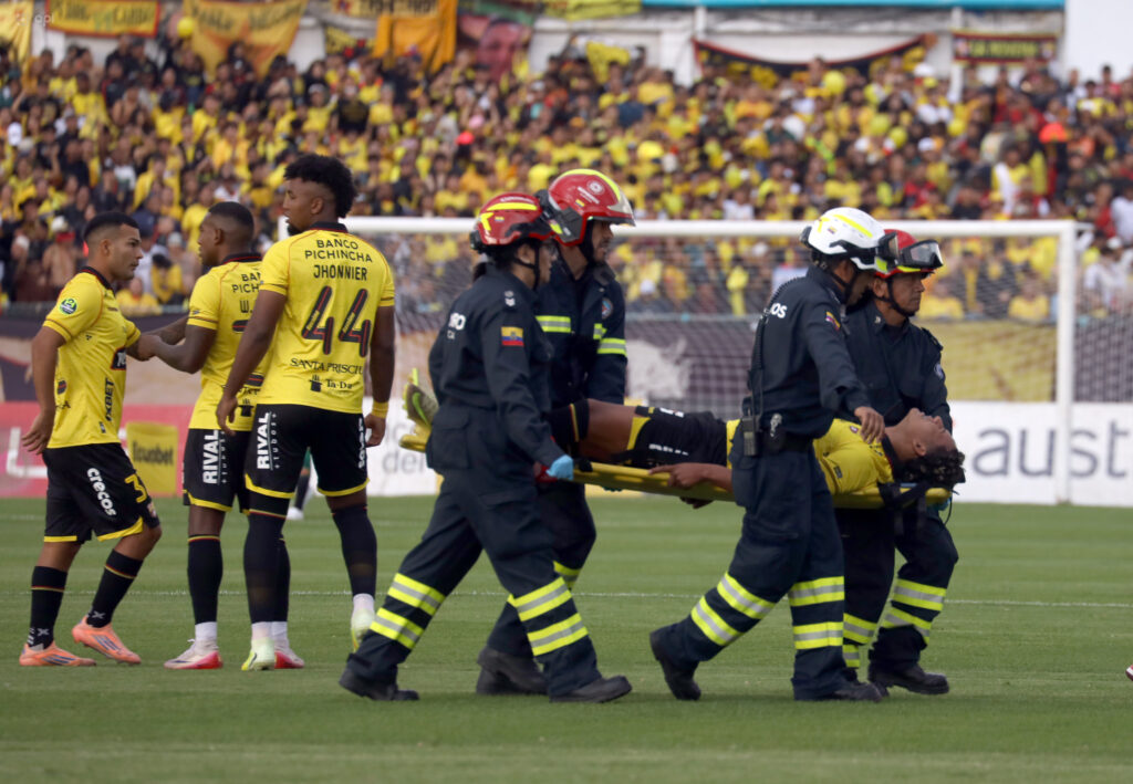 Barcelona SC confirmó la grave lesión de Johan García