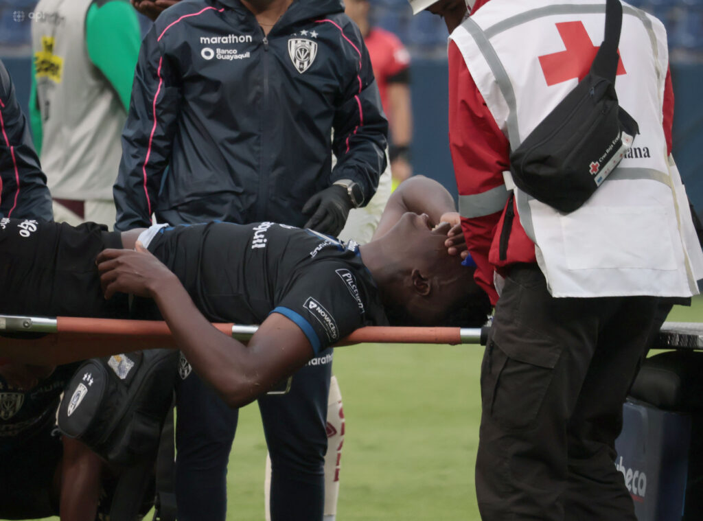 Independiente del Valle confirmó el parte médico de Jean Pierre Arroyo Vernaza