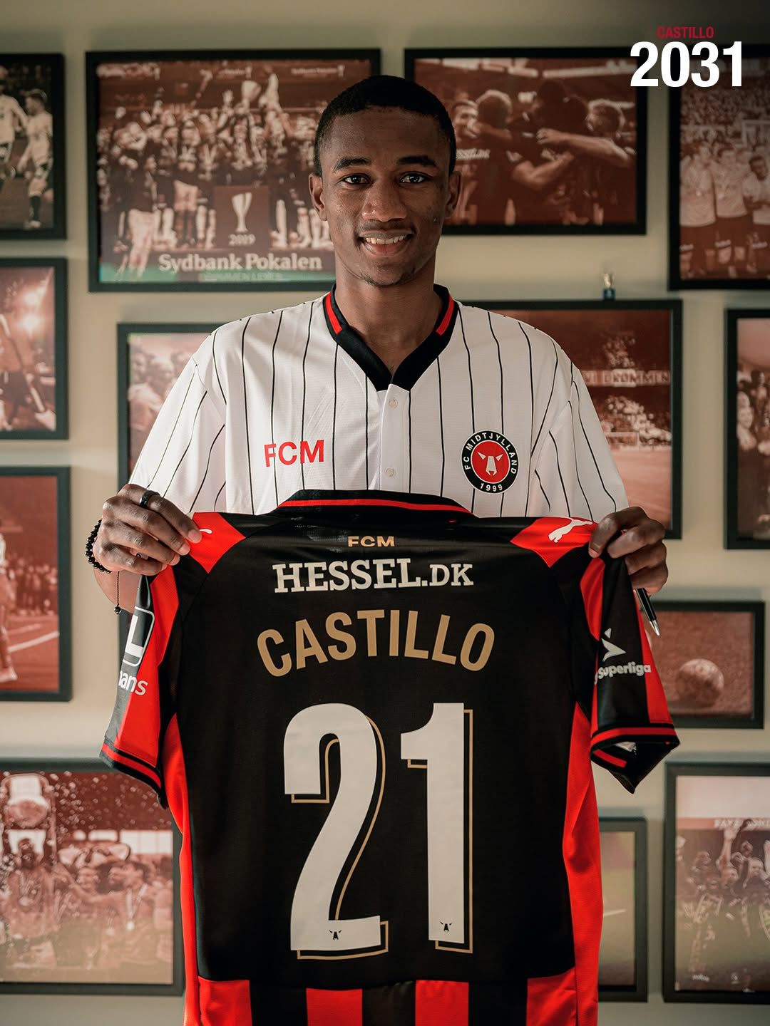 Denil Castillo amplía su vínculo con el Midtjylland hasta 2031