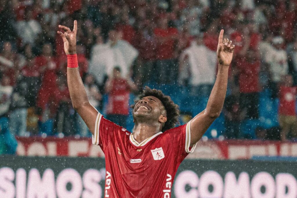 Daniel Valencia marcó en la victoria de América de Cali por la Sudamericana