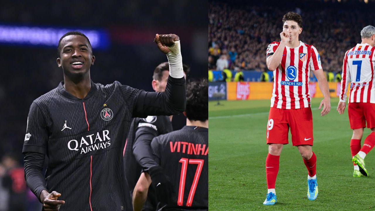 El PSG de Pacho y el Atlético de Madrid están en semifinales de Champions