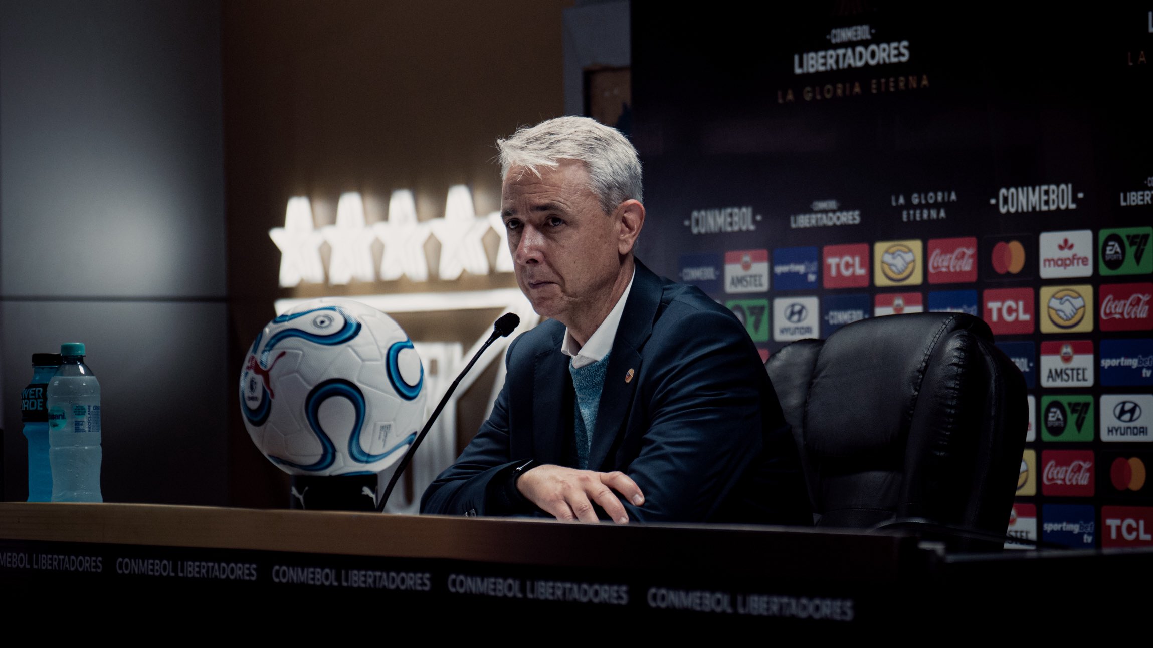 Tiago Nunes habló en rueda de prensa tras la victoria 2-0 de Liga Deportiva Universitaria ante Mirassol