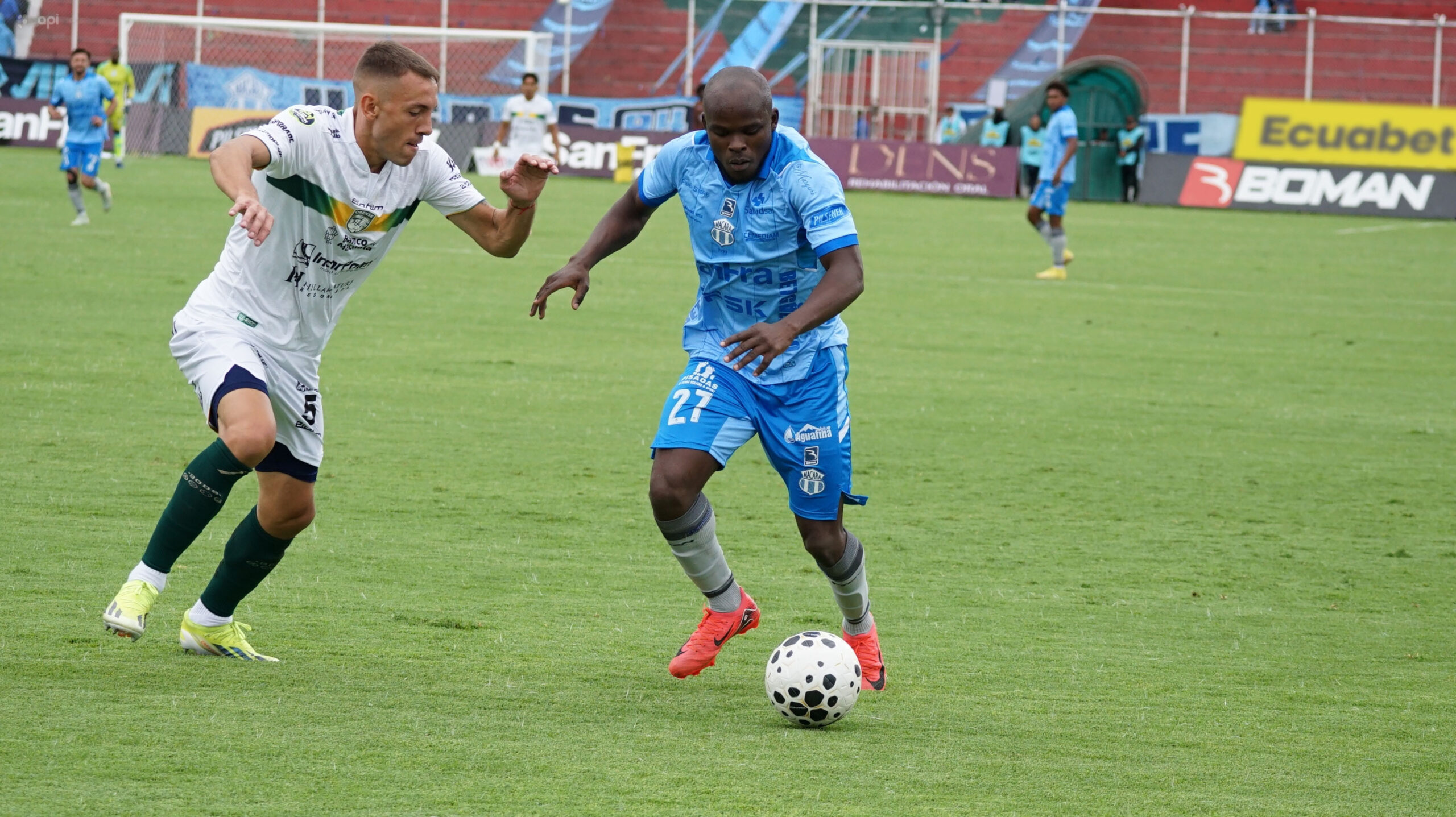 Macará cae ante Orense en el Estadio Bellavista