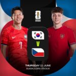 Corea del Sur y República Checa se enfrentan en su estreno por el Grupo A del Mundial 2026