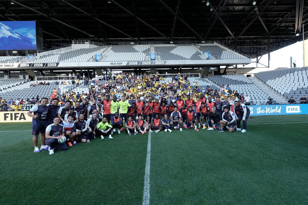 Ecuador afina detalles en Columbus a ocho días de el arranque del Mundial