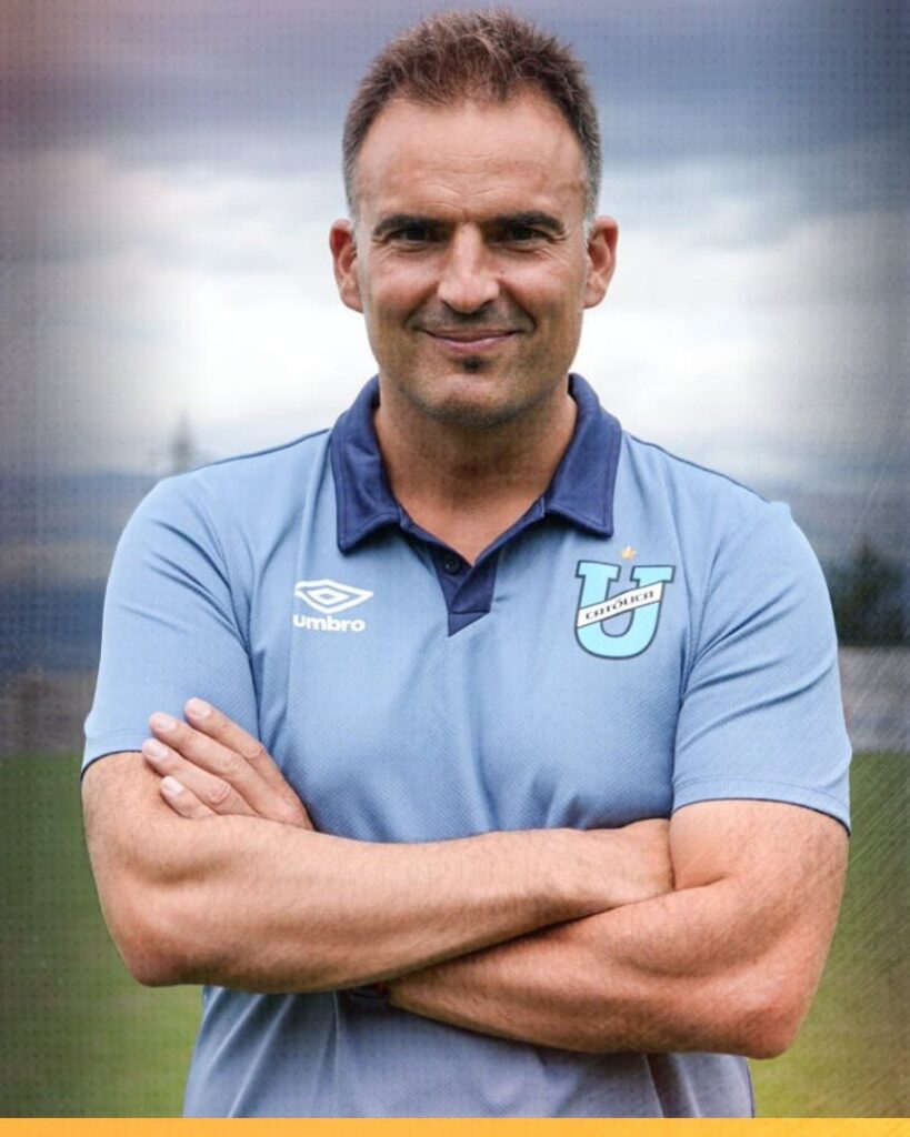 Universidad Católica anuncia a Diego Santos como nuevo gerente deportivo