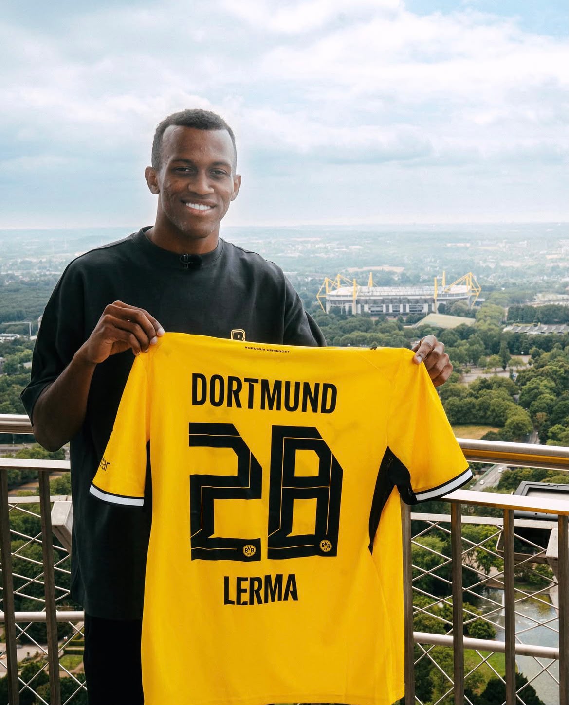Justin Lerma inició la pretemporada con el primer equipo del Borussia Dortmund