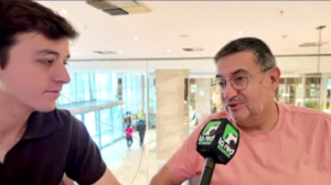 Santiago Morales: “En el fútbol, los partidos los gana el que más goles mete”