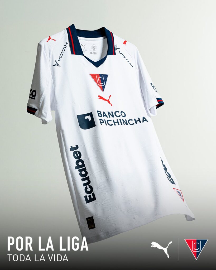 Liga presentó su camiseta por los 108 años de aniversario de fundación
